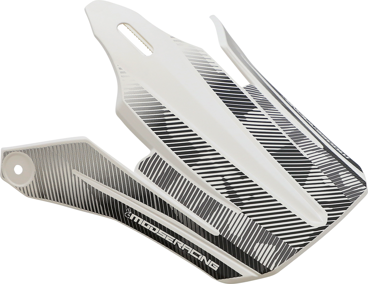 MOOSE OFFROAD Youth F.I. MIPS® Visor Kit - Agroid Camo, Gray/White (Part No. 0132-1600)