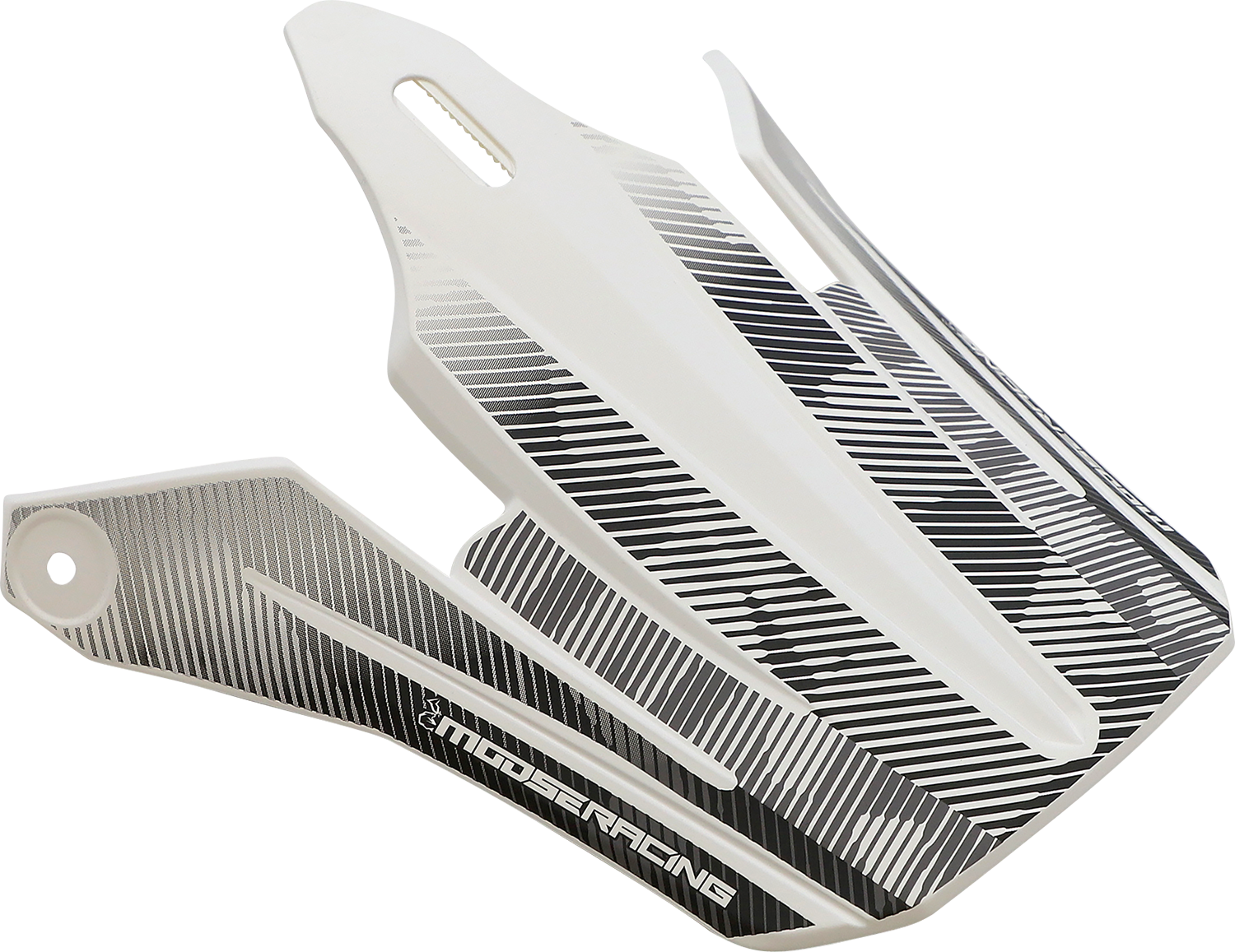 MOOSE OFFROAD Youth F.I. MIPS® Visor Kit - Agroid Camo, Gray/White (Part No. 0132-1600)