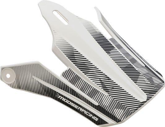 MOOSE OFFROAD Youth F.I. MIPS® Visor Kit - Agroid Camo, Gray/White (Part No. 0132-1600)