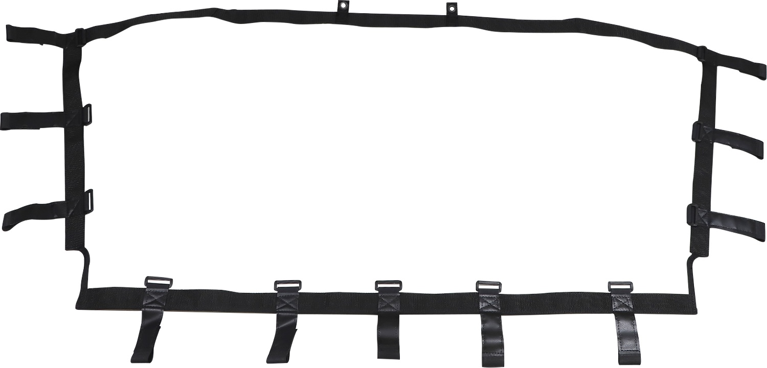 Moose Offroad Rear Windscreen for Kawasaki Teryx 2021-2022 (Part Number: KRXRW-11)