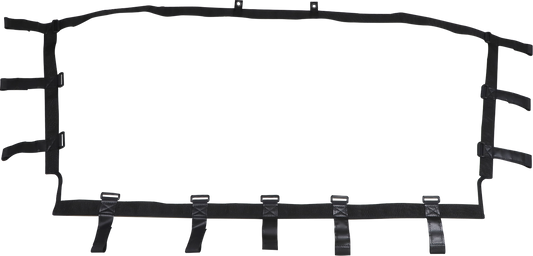 Moose Offroad Rear Windscreen for Kawasaki Teryx 2021-2022 (Part Number: KRXRW-11)