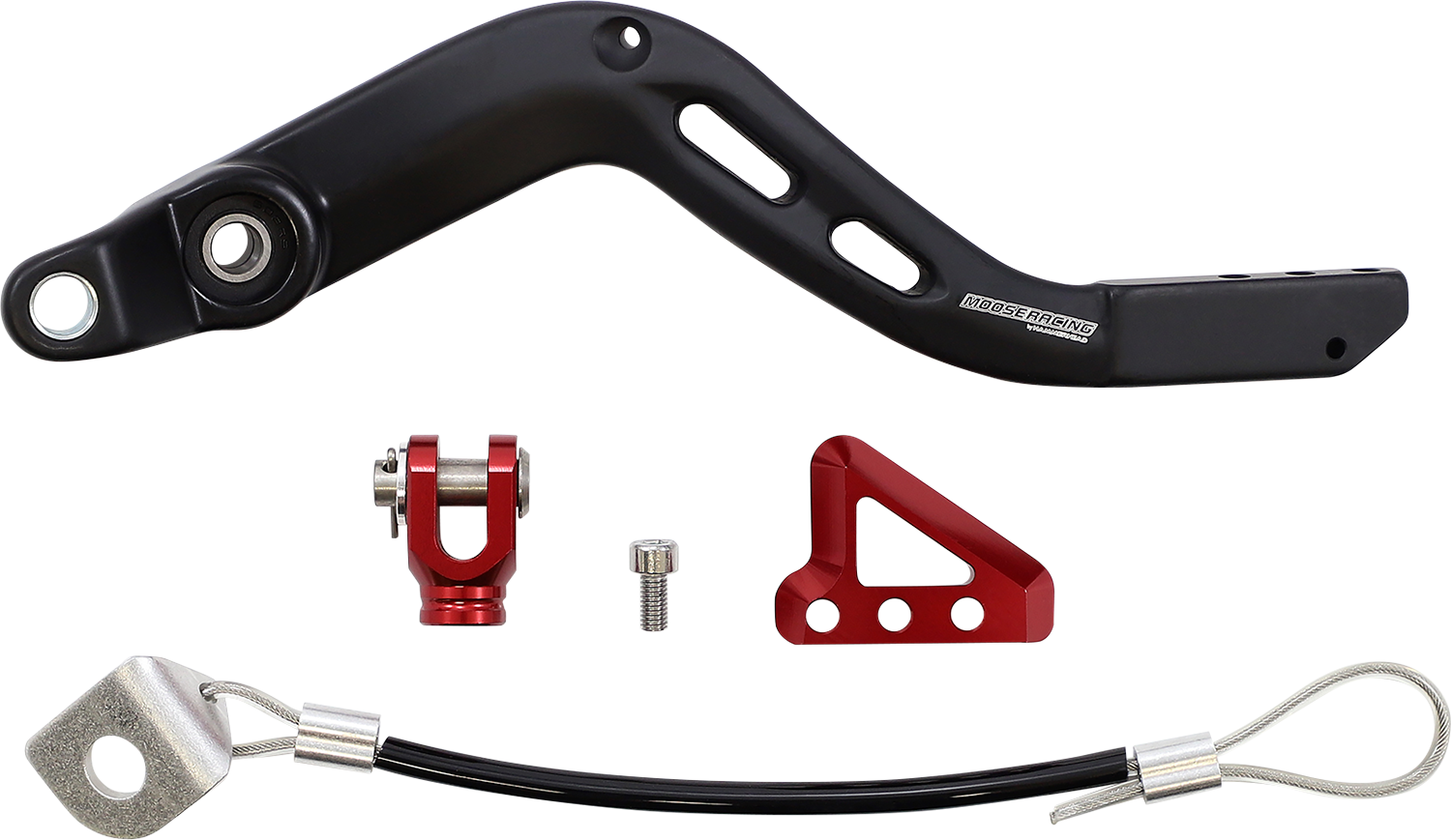 MOOSE Offroad Beta 82-0801-21-10 Brake Pedal with Red Finish