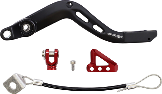 MOOSE Offroad Beta 82-0801-21-10 Brake Pedal with Red Finish