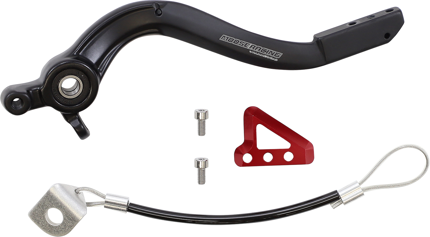 Moose Offroad Gas Gas Brake Pedal (Part No. 82-0602-21-10) - Red