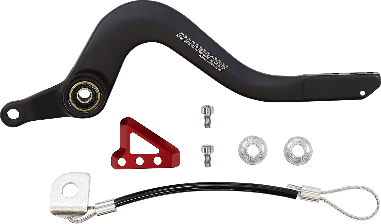Moose Offroad Brake Pedal for Gas Gas - Red, Part Number 82-0605-21-10