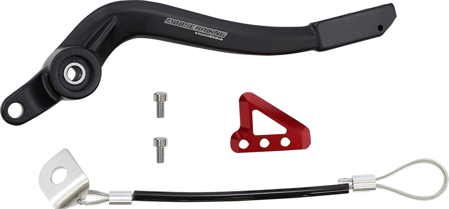 MOOSE OFFROAD Gas Gas Brake Pedal – Part 82-0606-21-10, Red