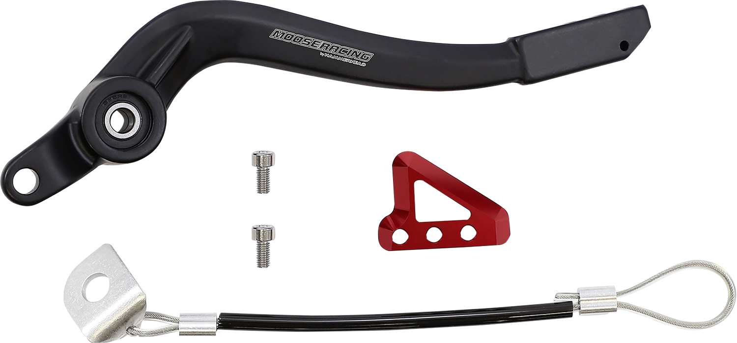 MOOSE OFFROAD Gas Gas Brake Pedal – Part 82-0606-21-10, Red