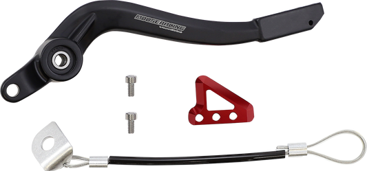 MOOSE OFFROAD Gas Gas Brake Pedal – Part 82-0606-21-10, Red