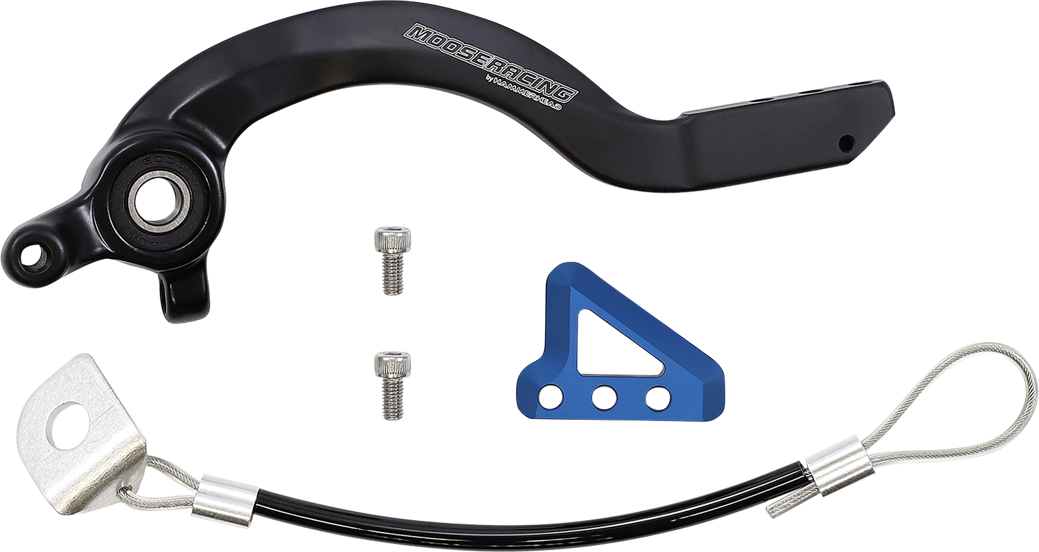 Moose Offroad Brake Pedal for Husqvarna - Blue, Part Number 82-0761-21-20