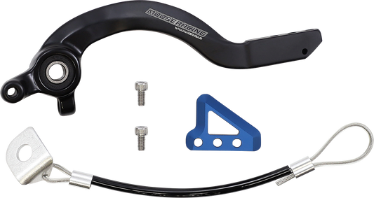 Moose Offroad Brake Pedal for Husqvarna - Blue, Part Number 82-0761-21-20