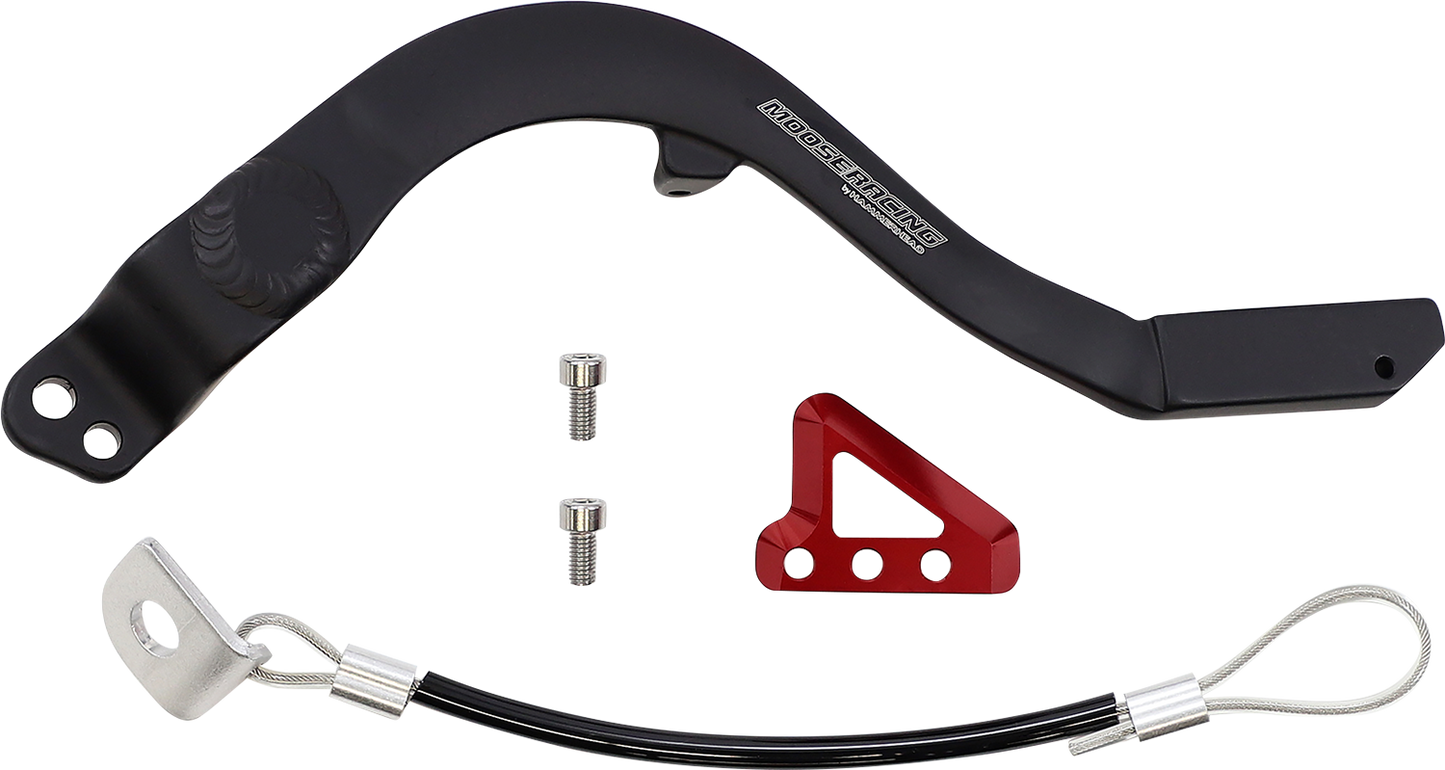 MOOSE OFFROAD Honda 82-0111-21-11 Brake Pedal with Red Finish