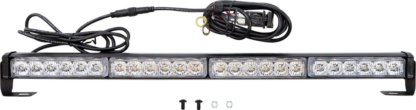 MOOSE OFFROAD Chase Light 24" LED MSE-CHS with Strobing Amber and Red LEDs