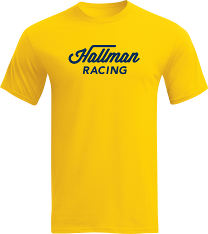 THOR Hallman Heritage T-Shirt - Yellow - Small, Part Number 3030-22660