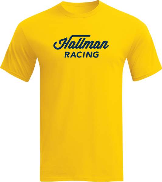 THOR Hallman Heritage T-Shirt - Yellow - Small, Part Number 3030-22660