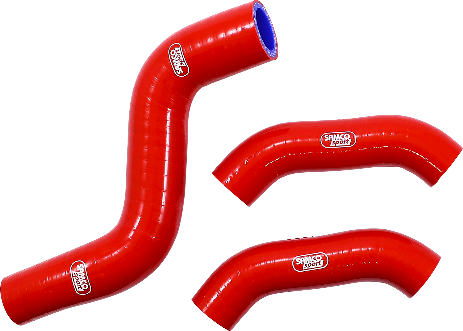MOOSE OFFROAD Race Fit Radiator Hose Kit in Red for Gas Gas, Husqvarna, and KTM - Part Number KTM-108-RD