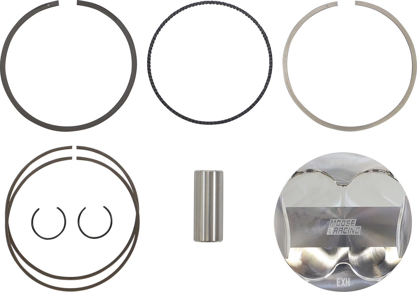 Moose Offroad Piston Kit - 90.00 mm for Kawasaki and Suzuki Models (Part MP4028)