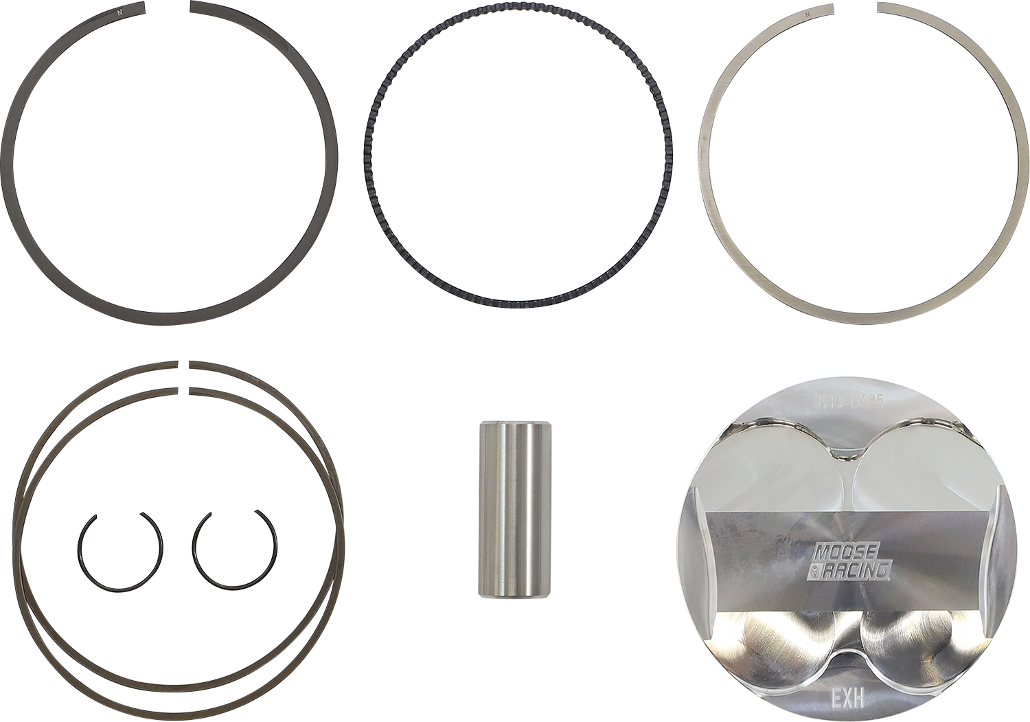 Moose Offroad Piston Kit - 90.00 mm for Kawasaki and Suzuki Models (Part MP4028)