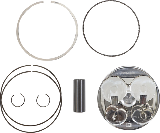 Moose Offroad Piston Kit for Honda 96.00 mm MX2045 with Diamond-Like Carbon Wrist Pin