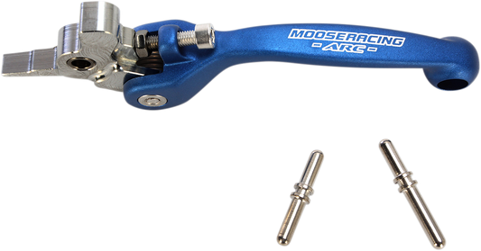 Moose Offroad ARC Flex Brake Lever BR-935 – Durable 6061-T6 Aluminum, Blue