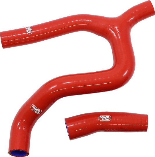 MOOSE OFFROAD Race Fit Radiator Hose Kit - Red for Gas Gas KTM-116 RD