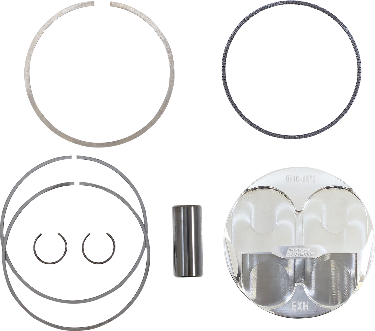 Moose Offroad Piston Kit for Honda 79.00 mm MPX2084 - Durable High-Performance Replacement