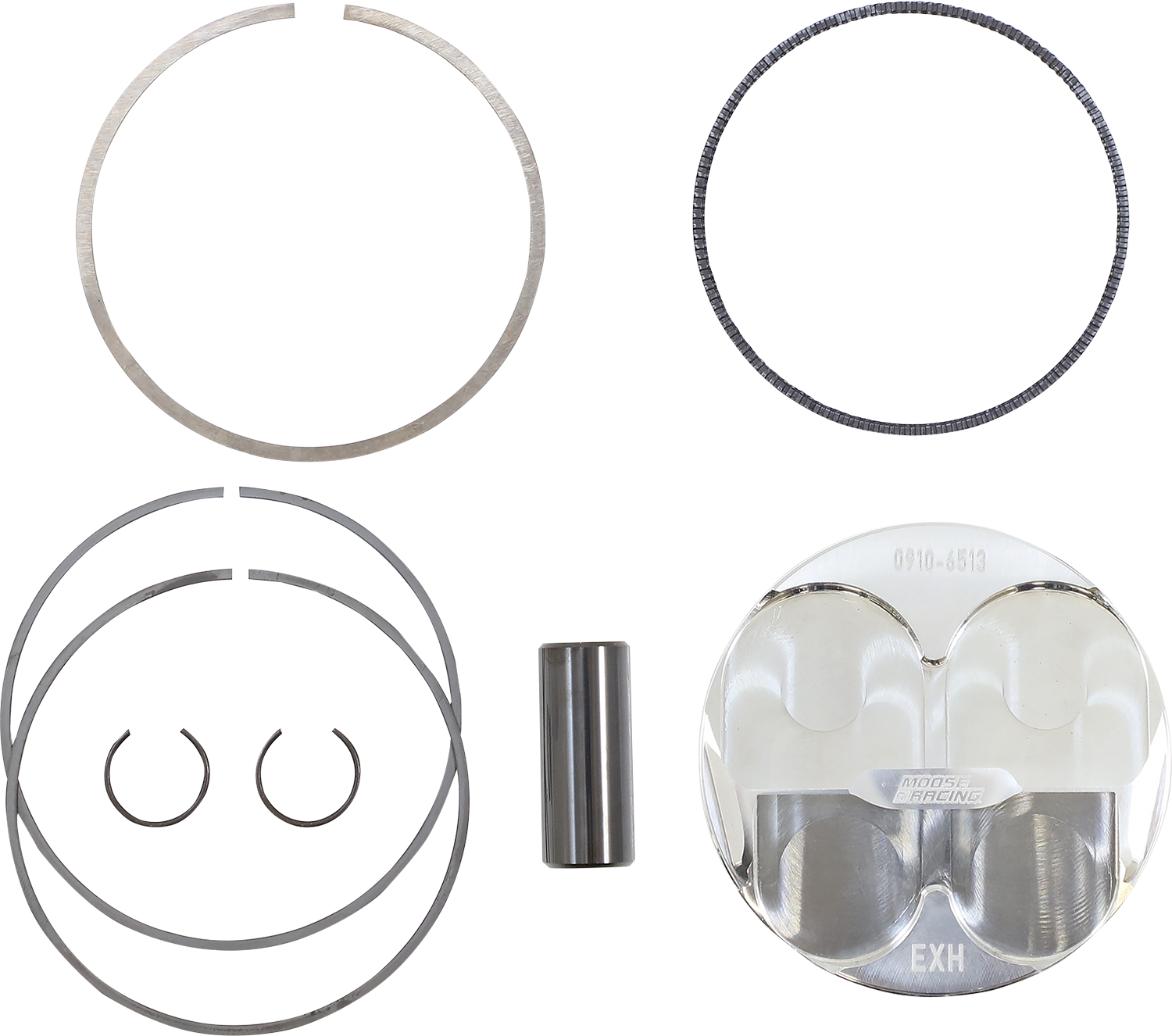Moose Offroad Piston Kit for Honda 79.00 mm MPX2084 - Durable High-Performance Replacement