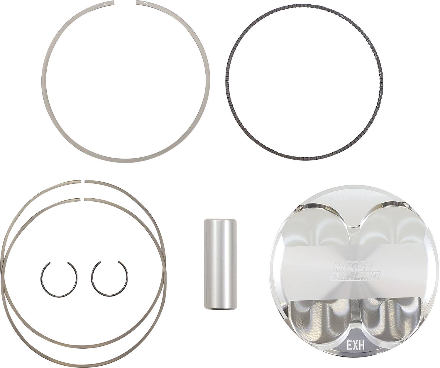 Moose Offroad Kawasaki MPX3033 Piston Kit - 96.00 mm for Enhanced Performance and Durability