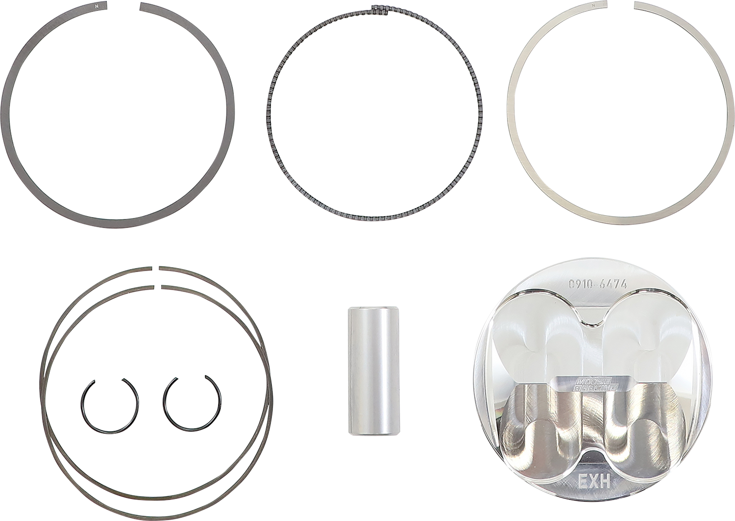 Moose Offroad Piston Kit 94.00 mm Honda MP2017 - High-Performance Engine Component