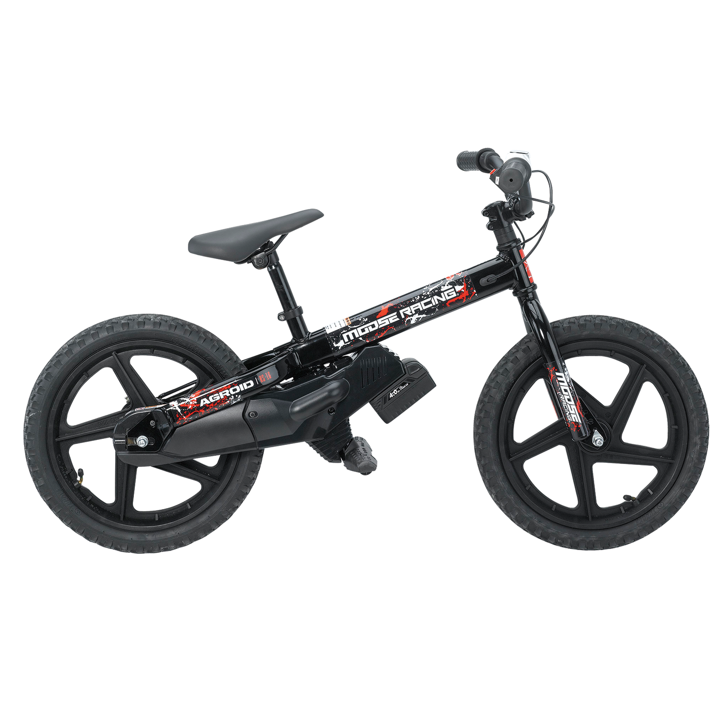 Moose Offroad RS-16 E-Bike Graphic Kit - Agroide Red (Part Number: X01-O9101R)