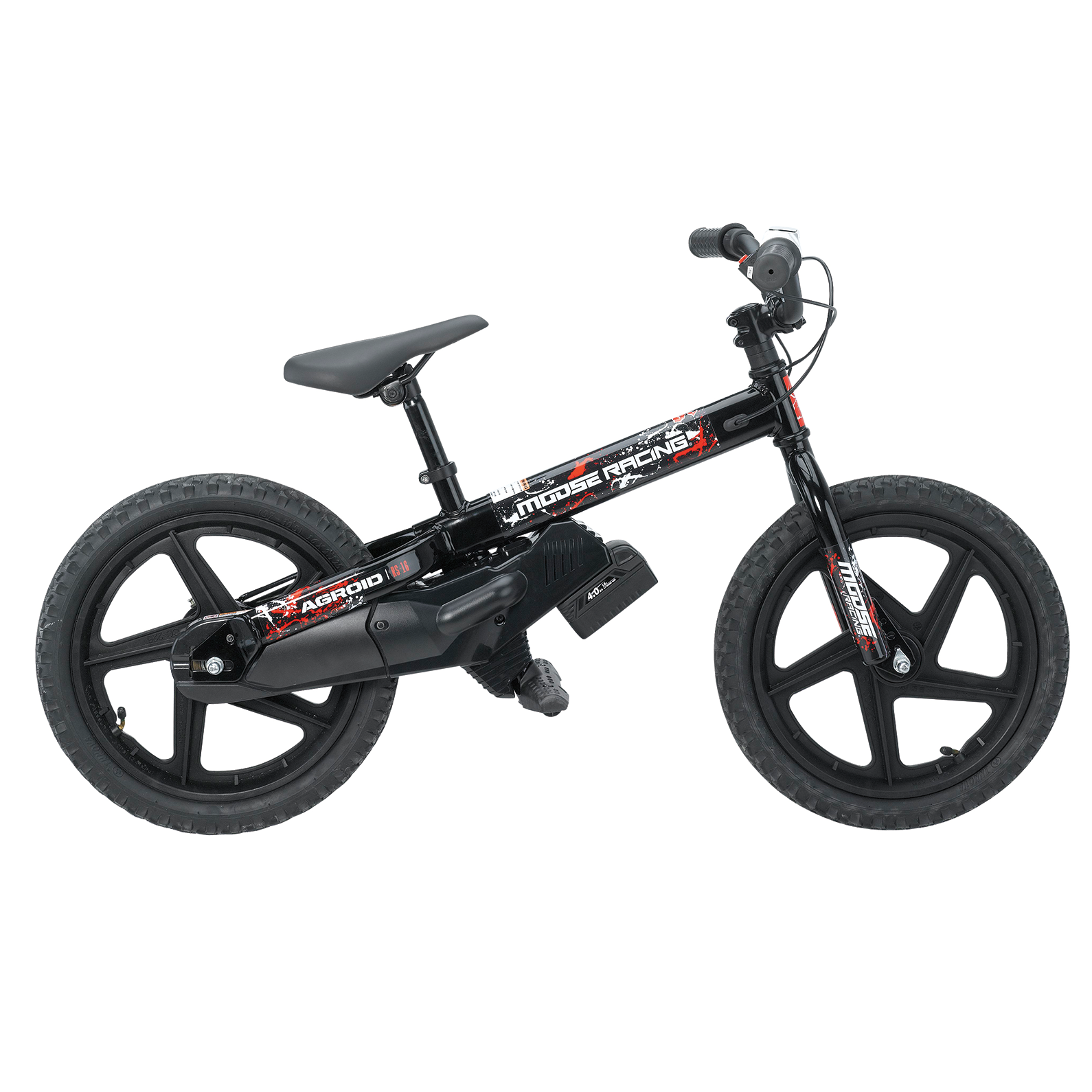 Moose Offroad RS-16 E-Bike Graphic Kit - Agroide Red (Part Number: X01-O9101R)