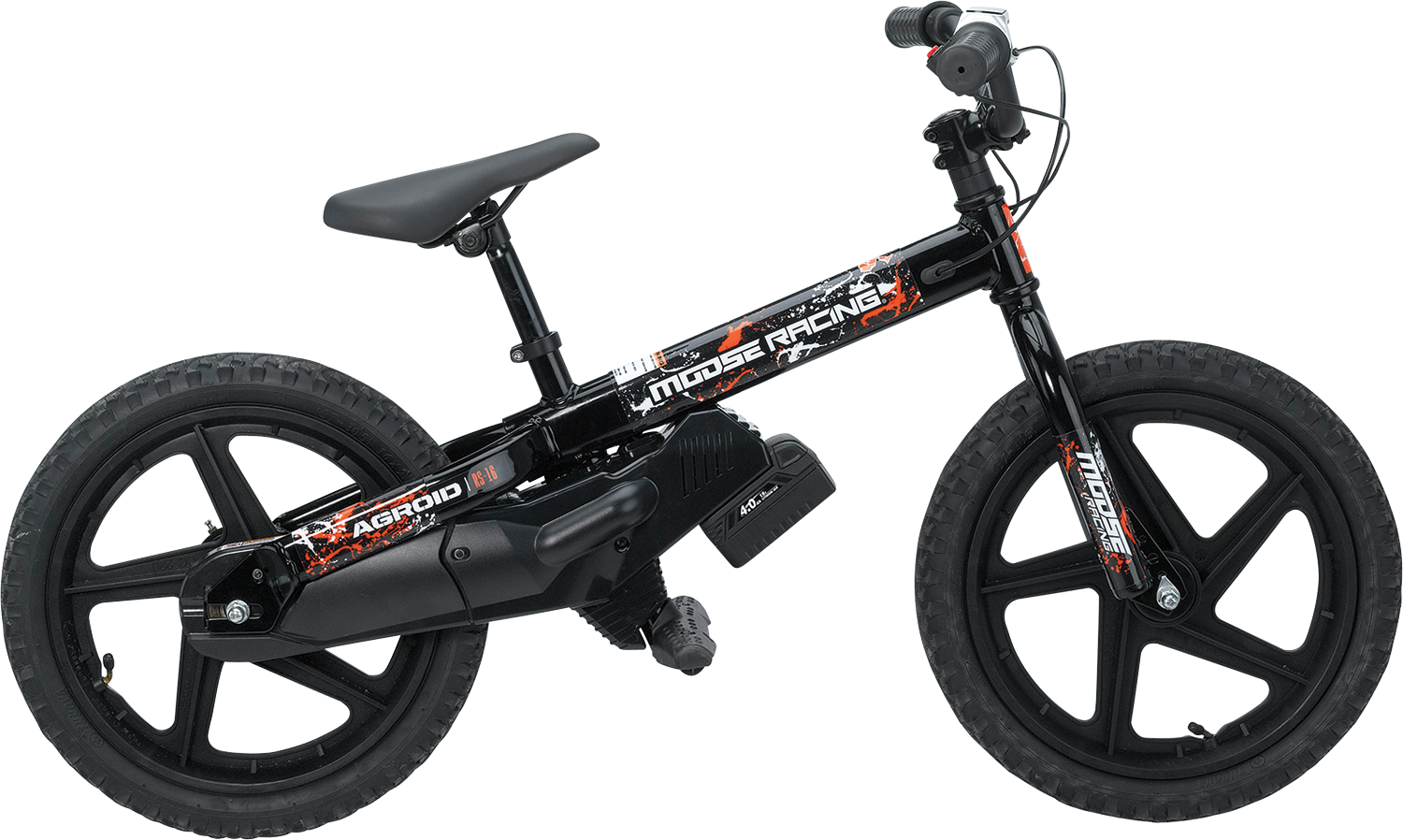 Moose Offroad RS-16 E-Bike Graphic Kit - Agroid Orange (Part Number: X01-O9101O)