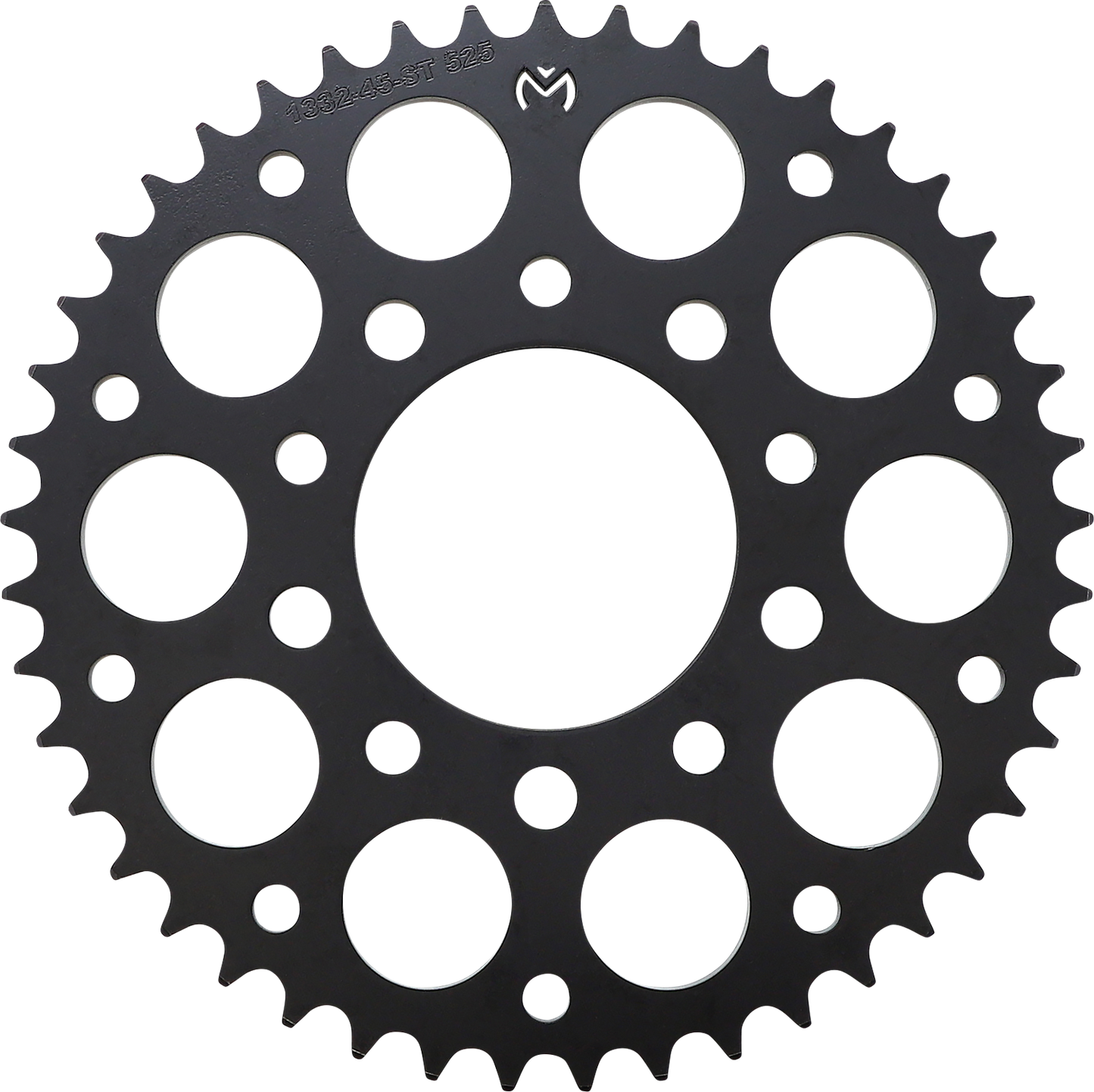 MOOSE OFFROAD Honda 45-Tooth Steel Rear Sprocket - Part 1210-1332-45-ST