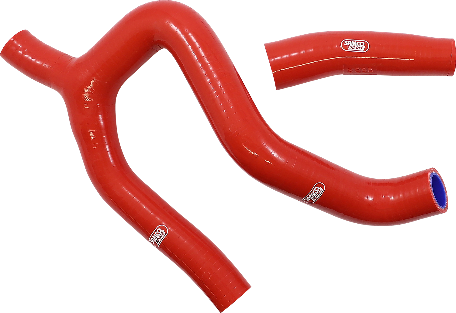 MOOSE Offroad Race Fit Radiator Hose Kit - Red for Gas Gas, Husqvarna, KTM - Part Number KTM-106-RD
