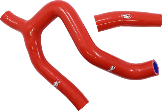 MOOSE Offroad Race Fit Radiator Hose Kit - Red for Gas Gas, Husqvarna, KTM - Part Number KTM-106-RD