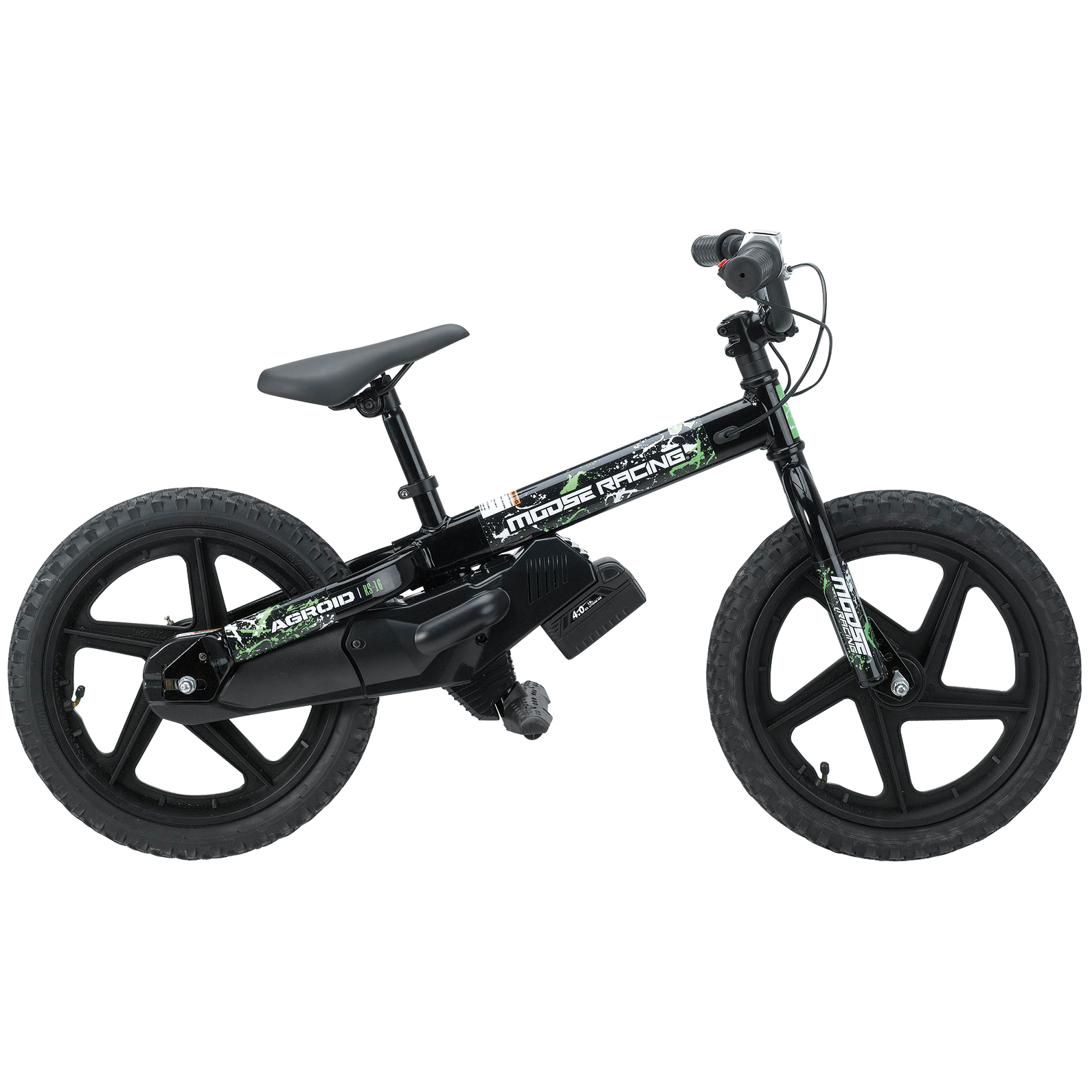 Moose Offroad RS-16 E-Bike Graphic Kit - Agroid Green (Part #X01-09101GN)