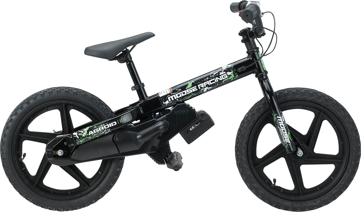 Moose Offroad RS-16 E-Bike Graphic Kit - Agroid Green (Part #X01-09101GN)