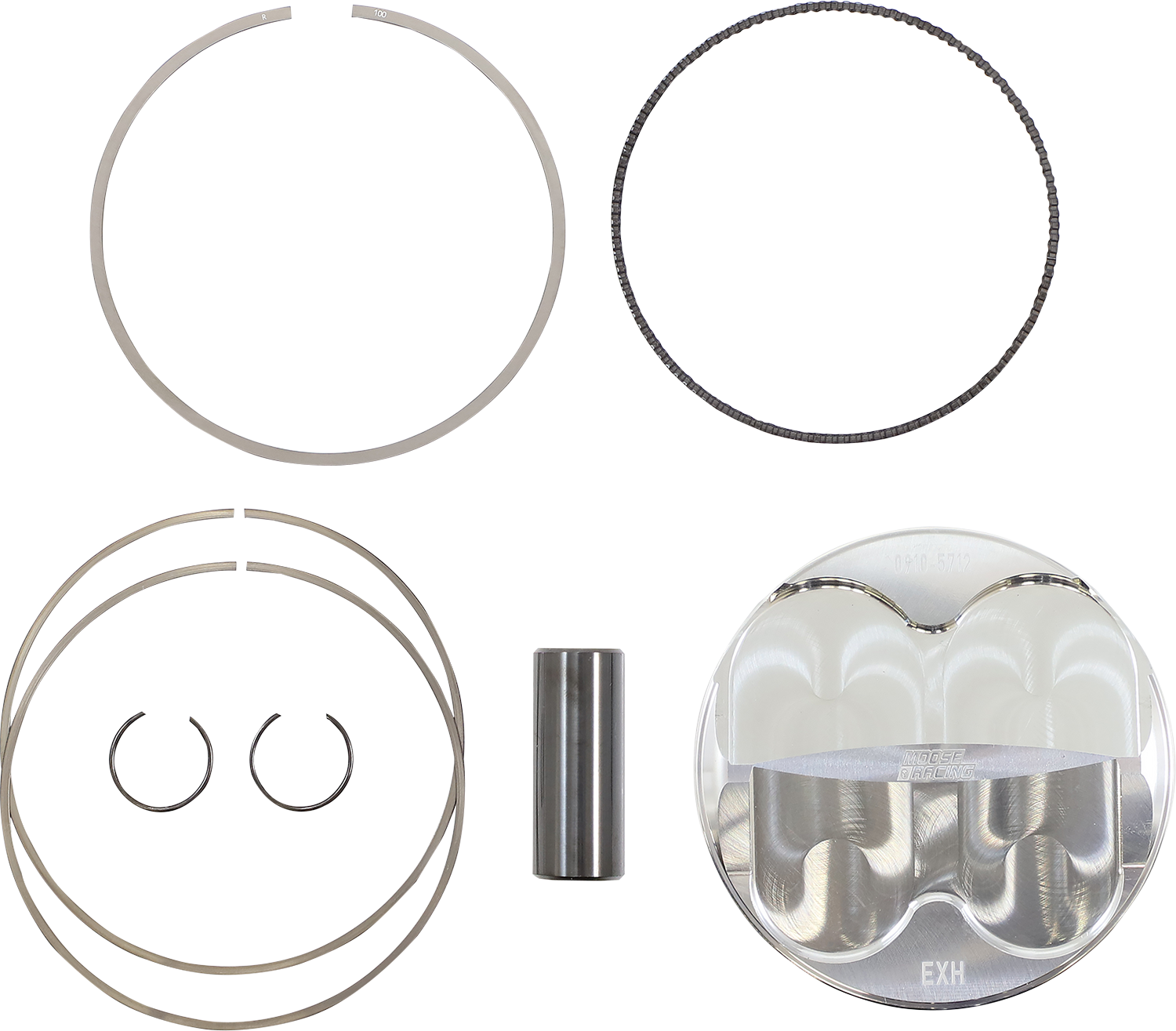 Moose Offroad Piston Kit - 96.00 mm for Honda MPX2181B