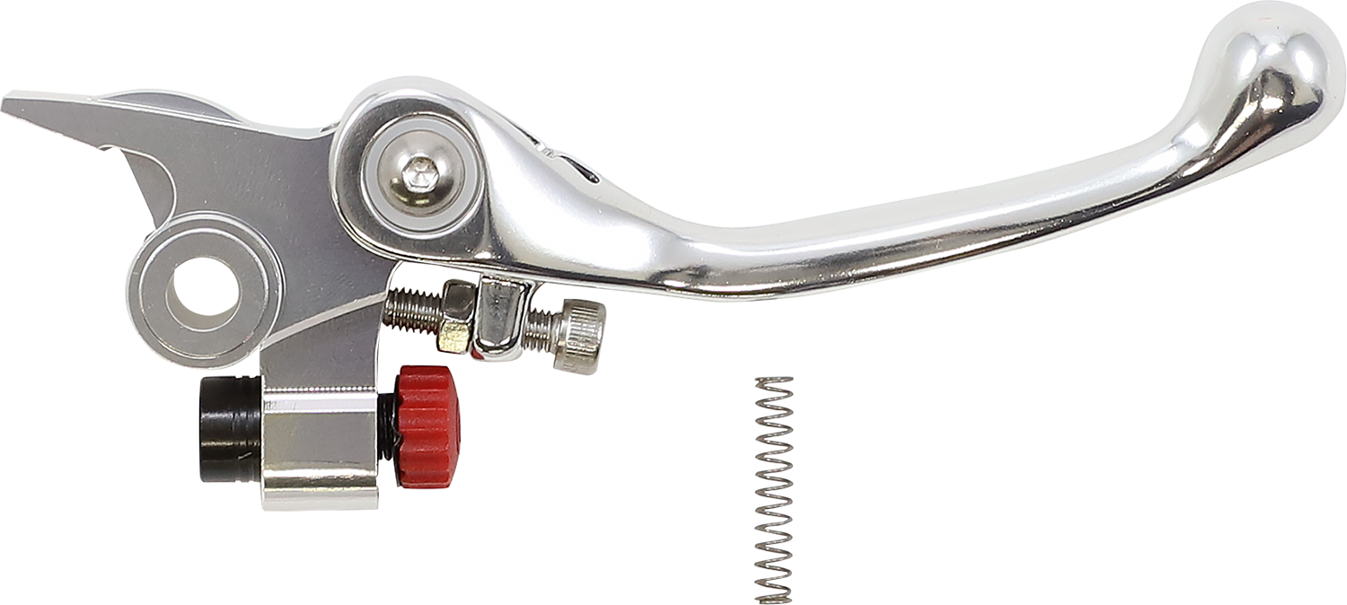 Moose Offroad Flex FG Forged 6061-T6 Brake Lever - Silver (Part No. H07-6903BS)