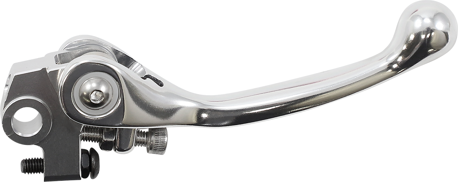Moose Offroad Flex FG Forged 6061-T6 Brake Lever - Silver (Part H07-5930 BS)
