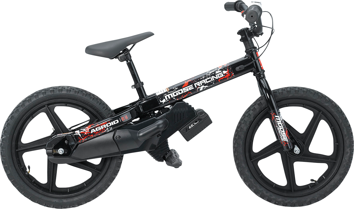 MOOSE OFFROAD RS-16 E-Bike Agroid Balance - Electric Kids Bike with 16-inch Wheels