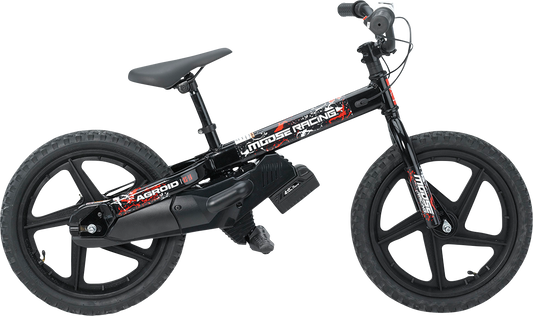 MOOSE OFFROAD RS-16 E-Bike Agroid Balance - Electric Kids Bike with 16-inch Wheels