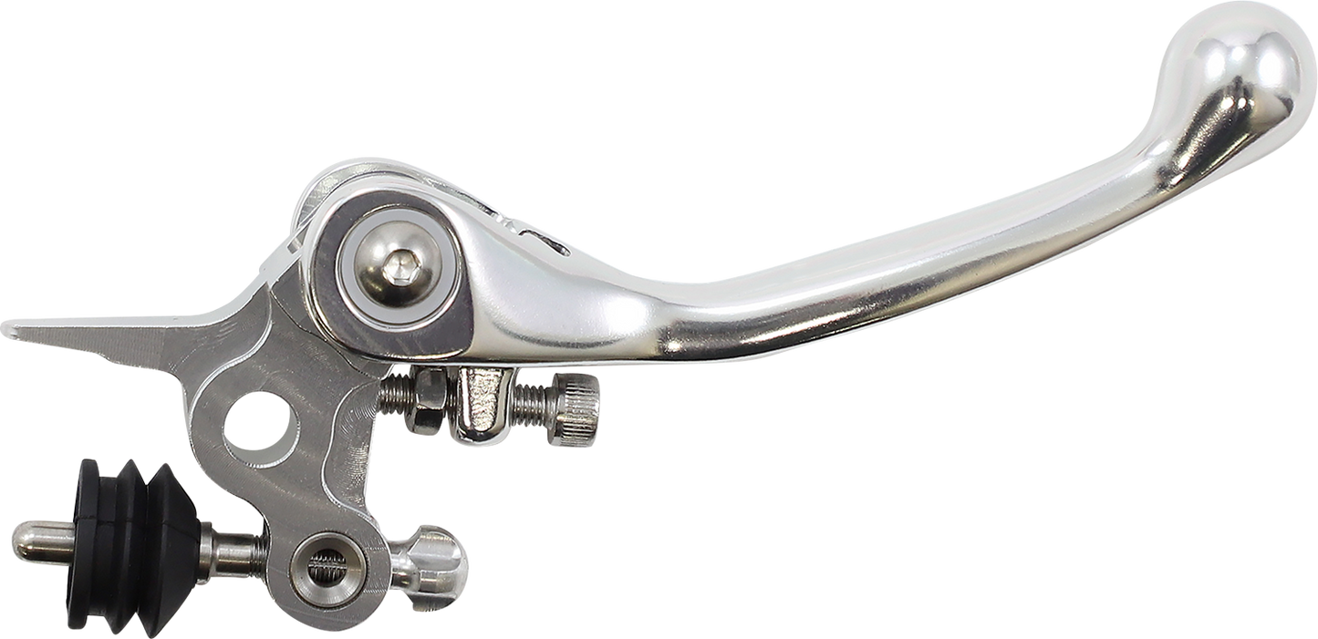 Moose Offroad Flex FG Forged 6061-T6 Brake Lever – Silver, Part H07-5937 BS