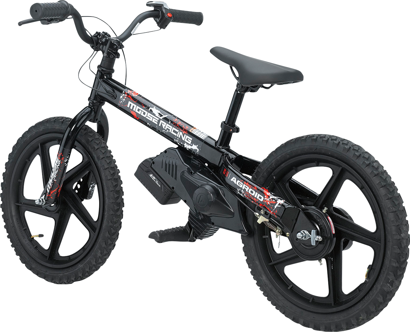 MOOSE OFFROAD RS-16 E-Bike Agroid Balance - Electric Kids Bike with 16-inch Wheels