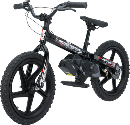 MOOSE OFFROAD RS-16 E-Bike Agroid Balance - Electric Kids Bike with 16-inch Wheels