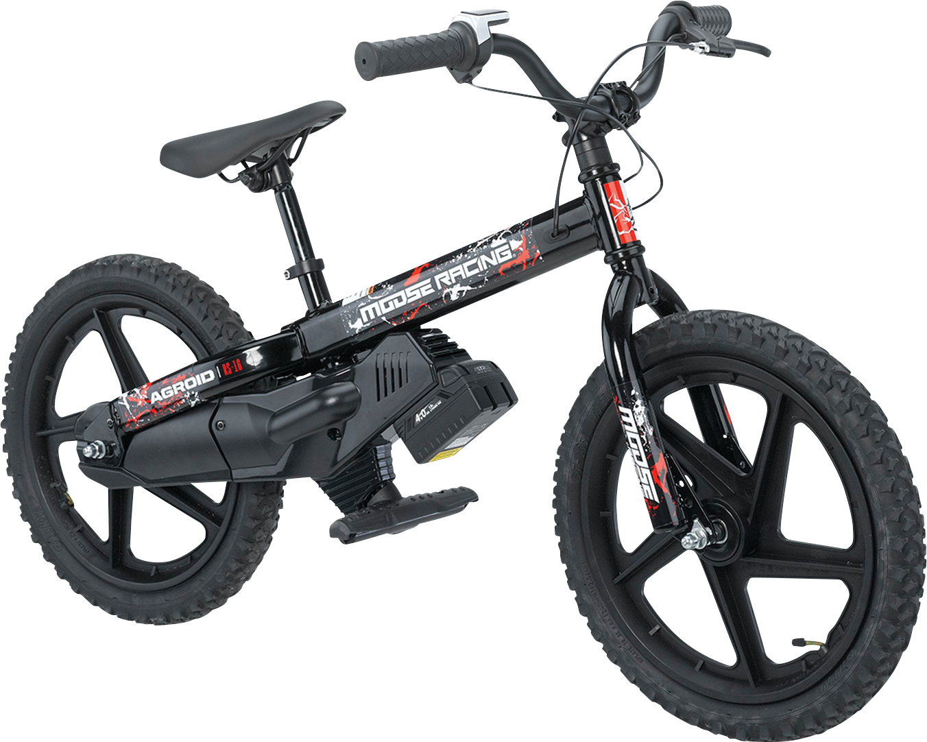 MOOSE OFFROAD RS-16 E-Bike Agroid Balance - Electric Kids Bike with 16-inch Wheels