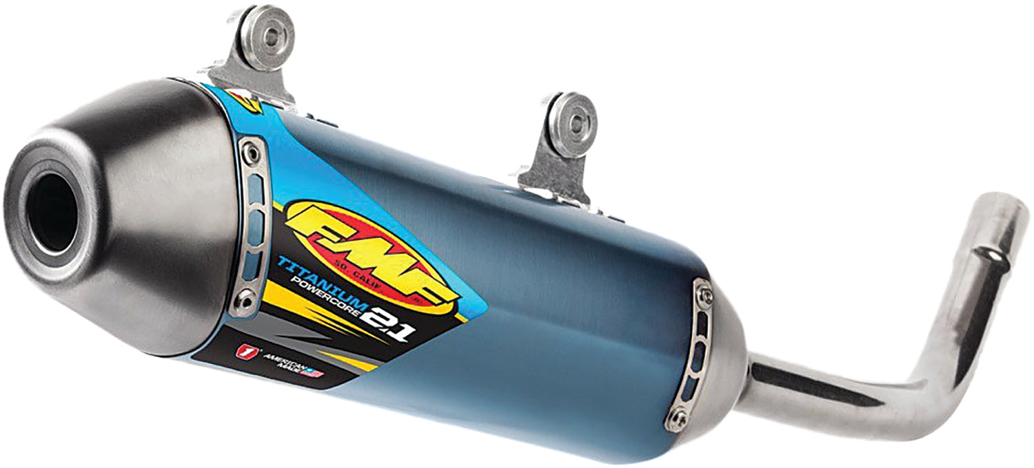 FMF Powercore 2.1 Titanium Silencer for 2-Stroke Motorcycles