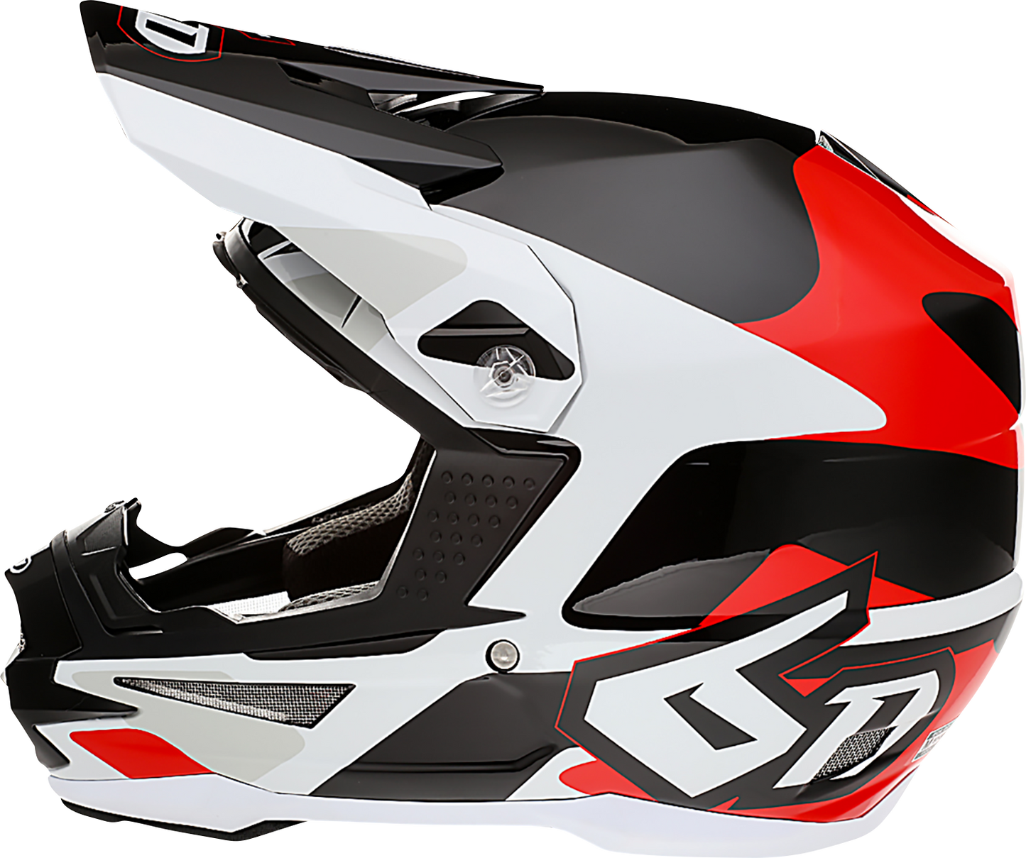 6D HELMETS | ATR-1 Apex Off-Road Motorcycle Helmet | Red | X-Small