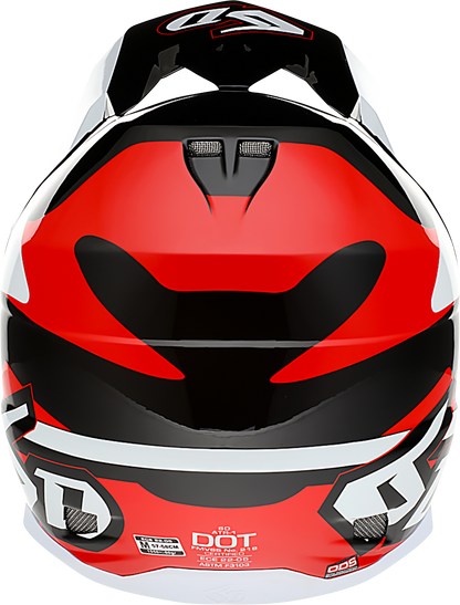 6D HELMETS | ATR-1 Apex Off-Road Motorcycle Helmet | Red | X-Small