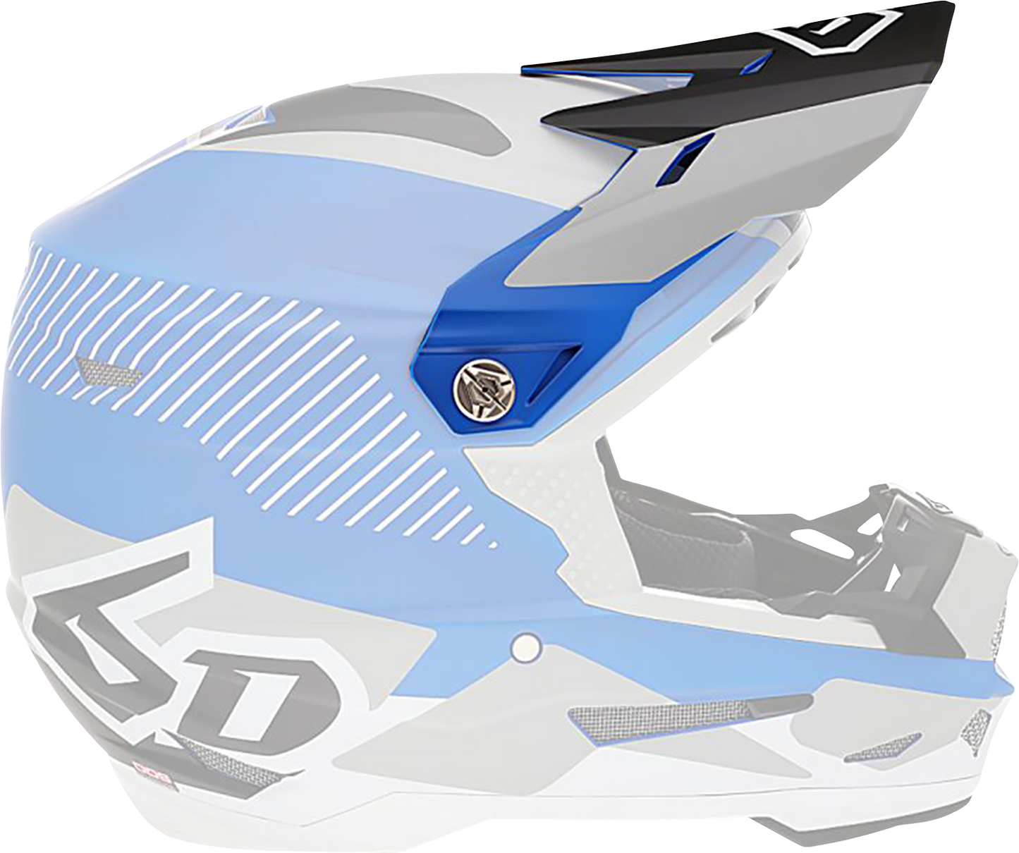 6D Helmets ATR-2 Drive Cyan Visor ? Part 72-6096