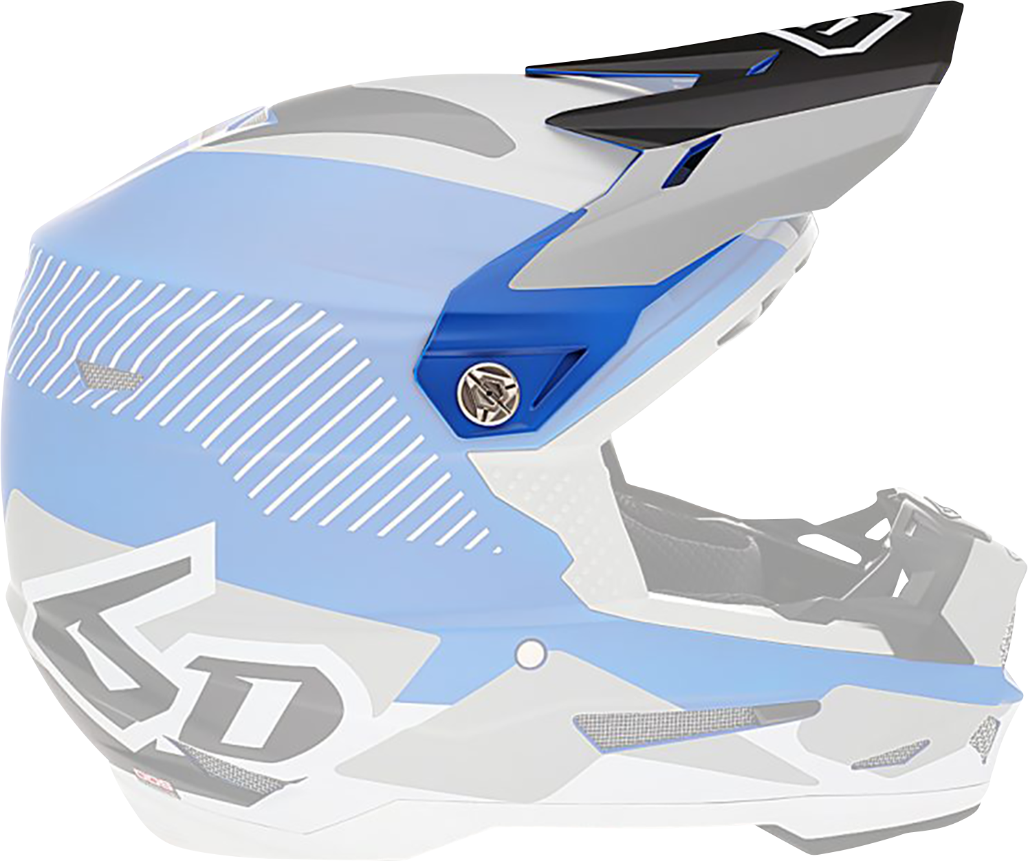 6D Helmets ATR-2 Drive Cyan Visor ? Part 72-6096
